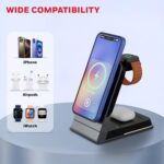Honeywell Zest Wireless Flex 3-in-1 Platinum Series Foldable 23W Magnetic Wireless Fast Charger - Image 3