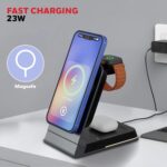 Honeywell Zest Wireless Flex 3-in-1 Platinum Series Foldable 23W Magnetic Wireless Fast Charger - Image 6