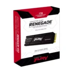 Kingston Fury Renegade 1TB PCIe 4.0 NVMe M.2 SSD (Aluminum Heatsink) [ SFYRSK/1000G ] - Image 2