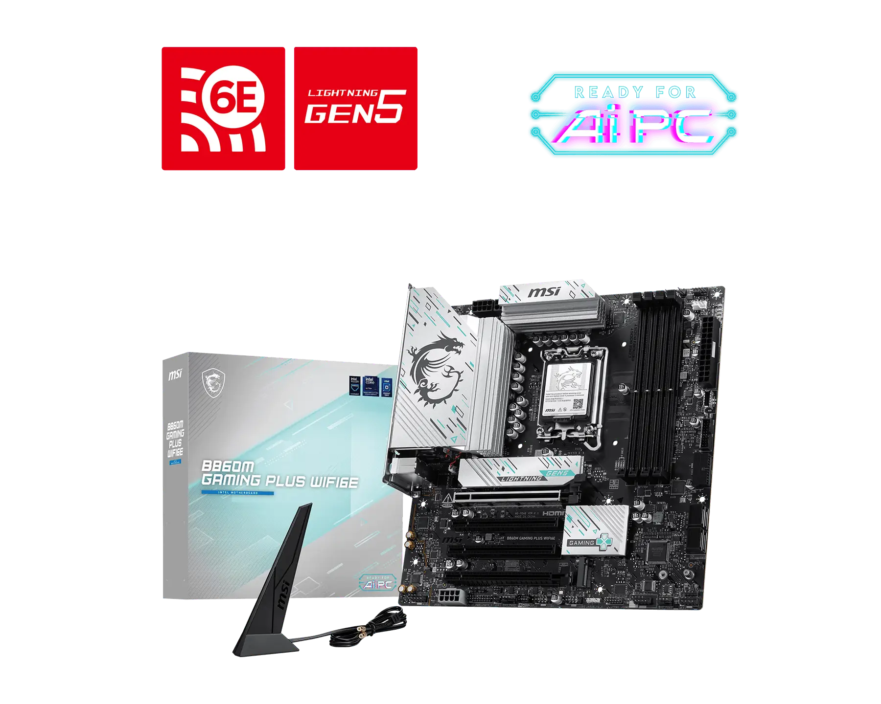 msi-b860m-gaming-plus-wifi6e-lga-1851-m-atx-motherboard.webp MSI B860M GAMING PLUS WIFI6E LGA 1851 m-ATX Motherboard - Image 1