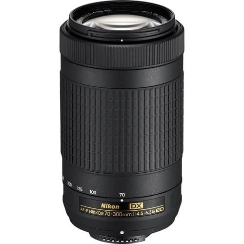 nikon-af-p-70-300mm-f-45-63g-dx-lens.jpeg Nikon AF-P Nikkor 70-300mm f/4.5-6.3G DX Lens - Image 1