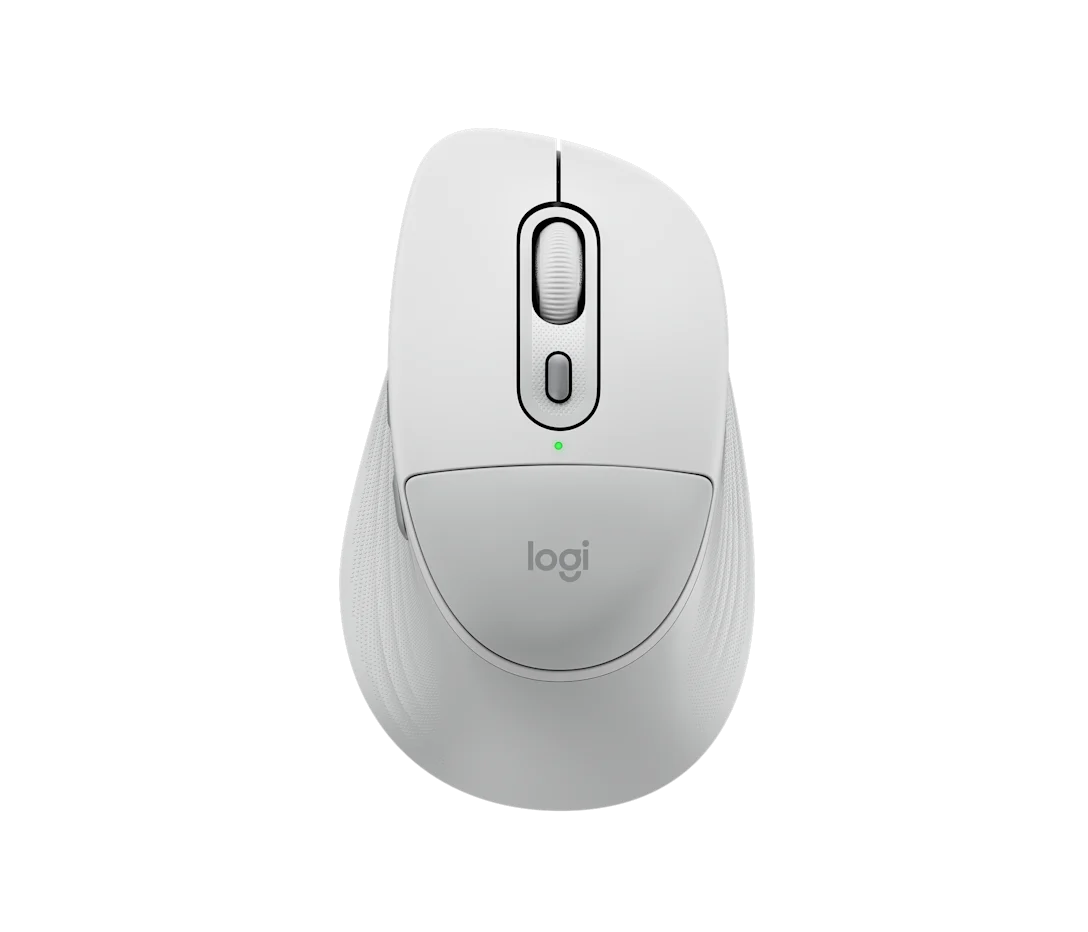 Signature Comfort Plus M850 L - white Logitech Signature Comfort Plus M850 L Wireless Bluetooth mouse - (Off White) - Image 1