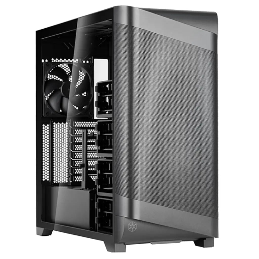 silverstone-seta-a2-high-airflow-e-atx-mid-tower-pc-case-with-tempered-glass.jpg SilverStone SETA A2 High Airflow E ATX Mid Tower PC Case with Tempered Glass - Image 1