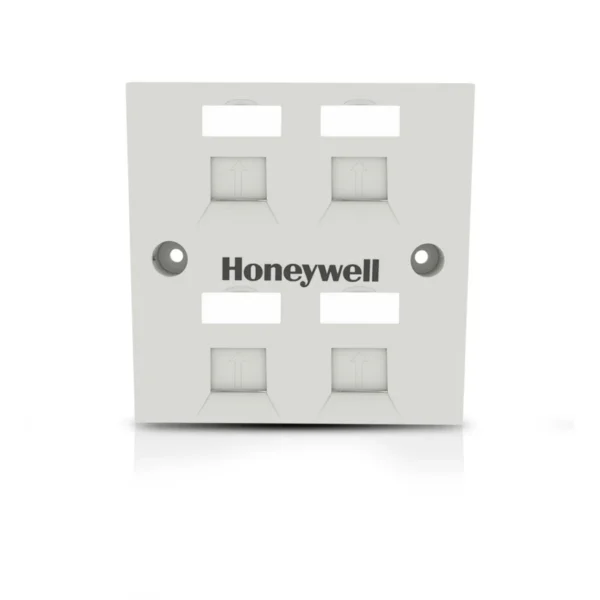Square Face Plate for Holding Quad Keystone Jack UTP and STP