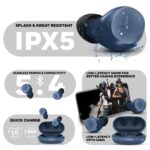 Suono P2200 Truly Wireless Earbuds-Blue - Image 2