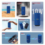 Suono P300 Bluetooth Speaker – Blue - Image 3