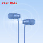 Suono P60 Wired Earphones-Blue - Image 2