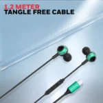 Suono P70 Wired Earphones-Green - Image 8