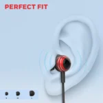 Suono P70 Wired Earphones-Red - Image 7