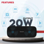 Trueno U300 Bluetooth Speaker – Black - Image 4