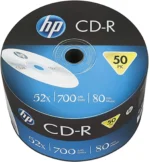 HP CD Recordable CRA00070 Pack of 50 Disc Shrink Wrap Pack Speed 52x 700 MB (Pack of 50) - Image 2