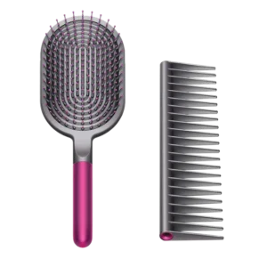 Dyson Supersonic Hair Styler with Tooth Flexibility (Low Friction Glide, Black & Pink)