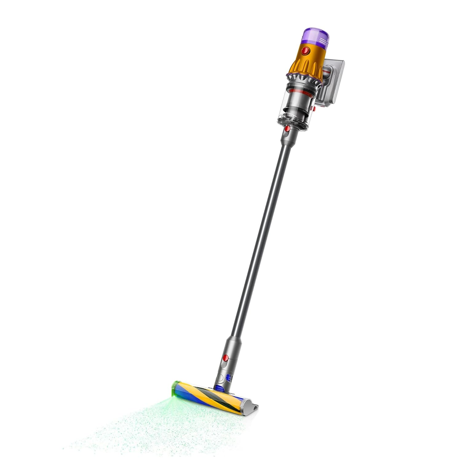 51sN+rg4EiL._SL1500_ Dyson V12 Detect Slim Total Clean Cord-Free Vacuum Cleaner, Yellow - Image 1