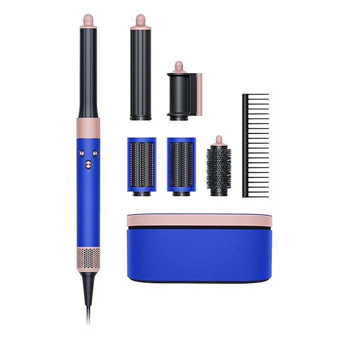 Dyson Airwrap Blue Blush Multi-styler Complete Long HS05, Special Edition, 3 Temperature Settings, 1300W Power