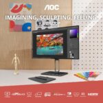 AOC U27U2DP 27-Inch 4K UHD Nano IPS Monitor Black AOC U27U2DP 27-Inch 4K UHD Nano IPS Monitor Black