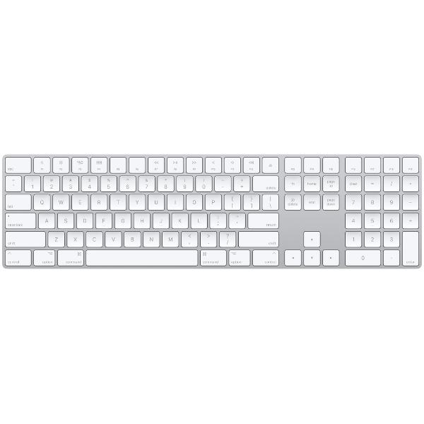 Apple Magic Keyboard with Numeric Keypad, US English, Silver, MXCJ3HN/A Apple Magic Keyboard with Numeric Keypad, US English, Silver, MXCJ3HN/A