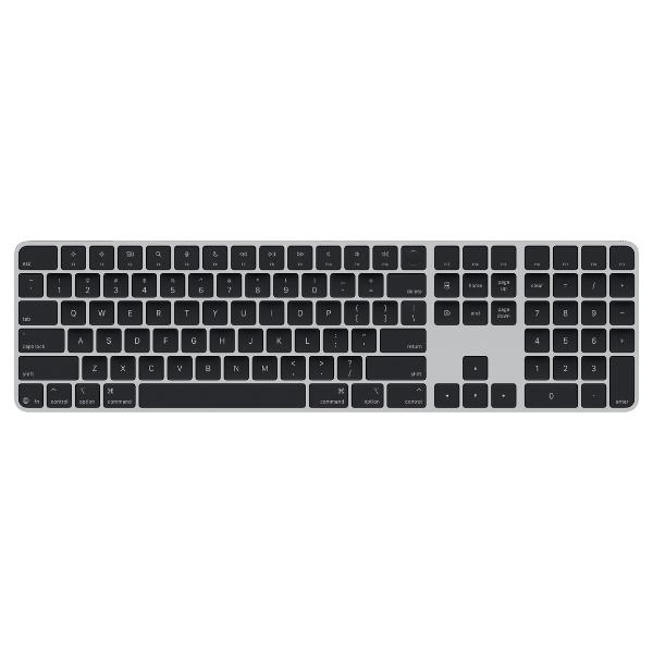 Apple Magic Keyboard with Touch ID and Numeric Keypad for Mac models with Apple silicon (USB‑C) – US English – Black Keys Apple Magic Keyboard with Touch ID and Numeric Keypad for Mac models with Apple silicon (USB‑C) – US English – Black Keys