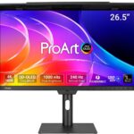 ASUS ProArt PA27USD 27 Inch 4K UHD QD-OLED Professional Monitor for Mac
