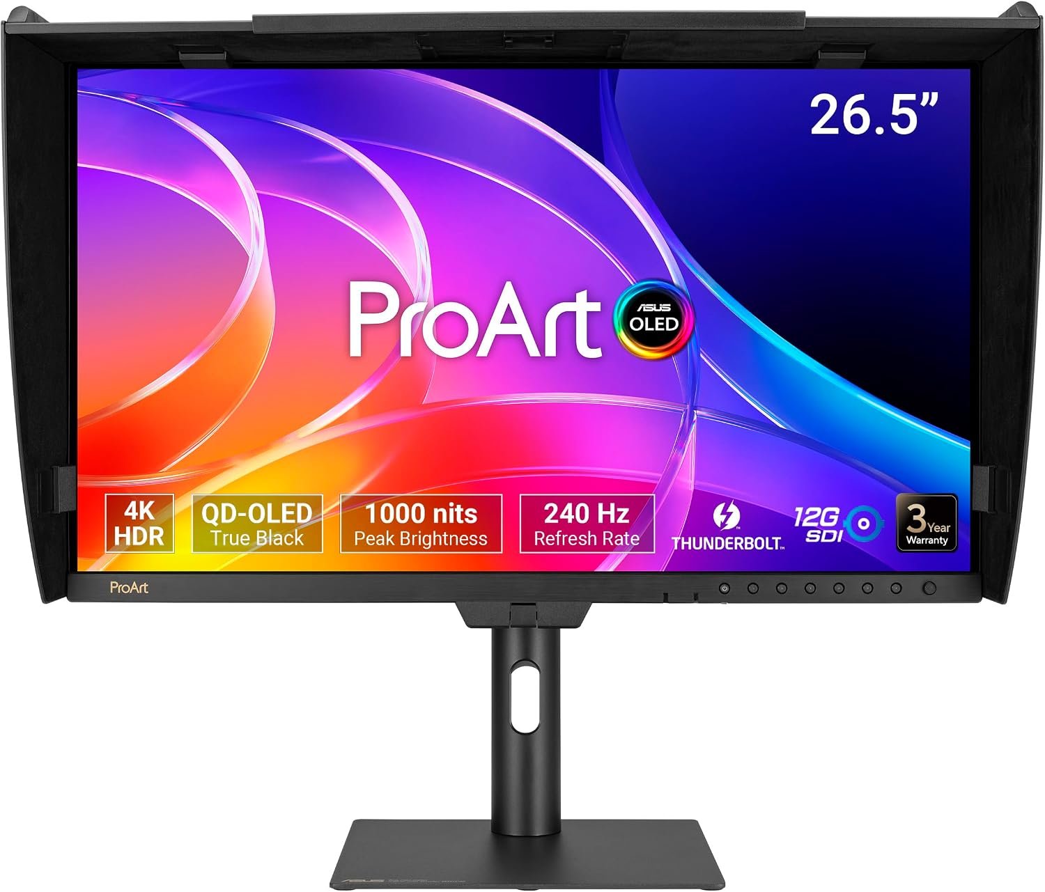 ASUS ProArt PA27USD 27 Inch 4K UHD QD-OLED Professional Monitor for Mac ASUS ProArt PA27USD 27 Inch 4K UHD QD-OLED Professional Monitor for Mac