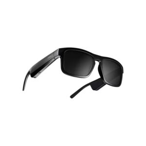Bose Frames Tenor – Rectangular Polarized and Bluetooth Sunglasses (Smart Glasses, Black)