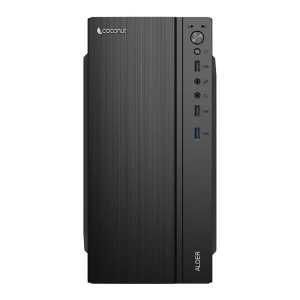 Coconut Alder – mATX Office Cabinet with Power Supply Coconut Alder – mATX Office Cabinet with Power Supply