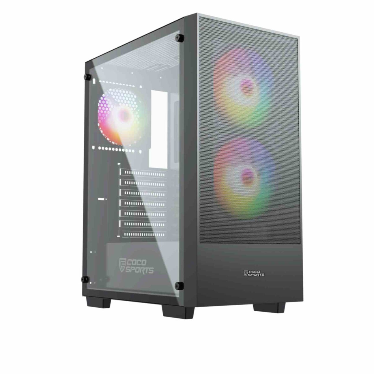 COCONUT Core 300M Gaming Cabinet, Mid ATX – Black COCONUT Core 300M Gaming Cabinet, Mid ATX – Black