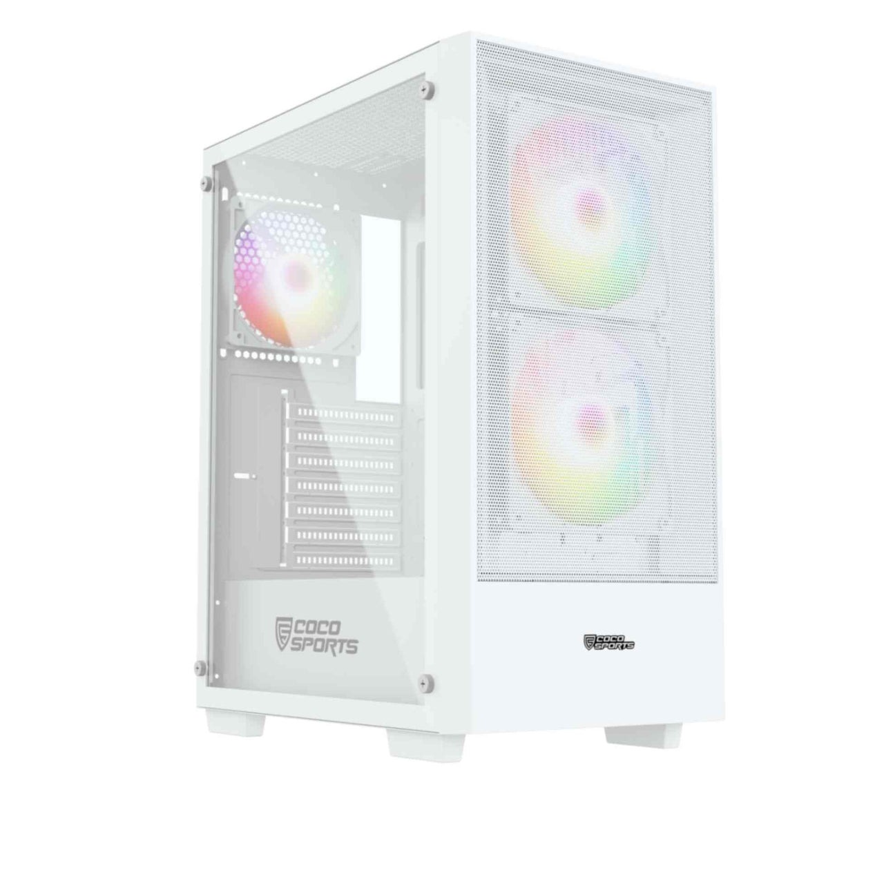 COCONUT Core 300M Gaming Cabinet, Mid ATX – White COCONUT Core 300M Gaming Cabinet, Mid ATX – White