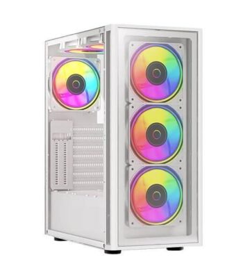 COCONUT Gaming Cabinet RGB NOVA 220 (WHITE)