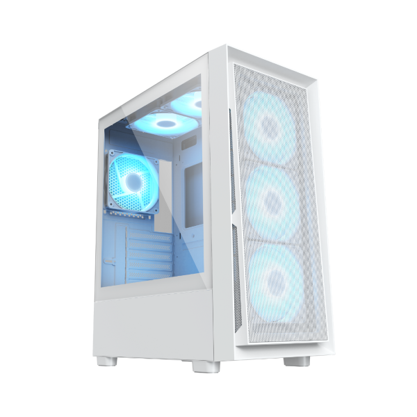 Coconut Rampage 3000D Gaming Cabinet White Coconut Rampage 3000D Gaming Cabinet White