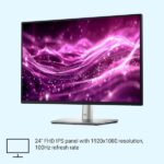 Dell P2425 Black 60.45cm (24″) FHD Monitor 1920×1080 at 100Hz, Response Time: 5ms(Fast), Ficker Free, 99% sRGB, Brightness: 300 cd/m2(Typical), Ports: 1x HDMI, 1x DP, 1x RJ45,… Dell P2425 Black 60.45cm (24″) FHD Monitor 1920×1080 at 100Hz, Response Time: 5ms(Fast), Ficker Free, 99% sRGB, Brightness: 300 cd/m2(Typical), Ports: 1x HDMI, 1x DP, 1x RJ45,…