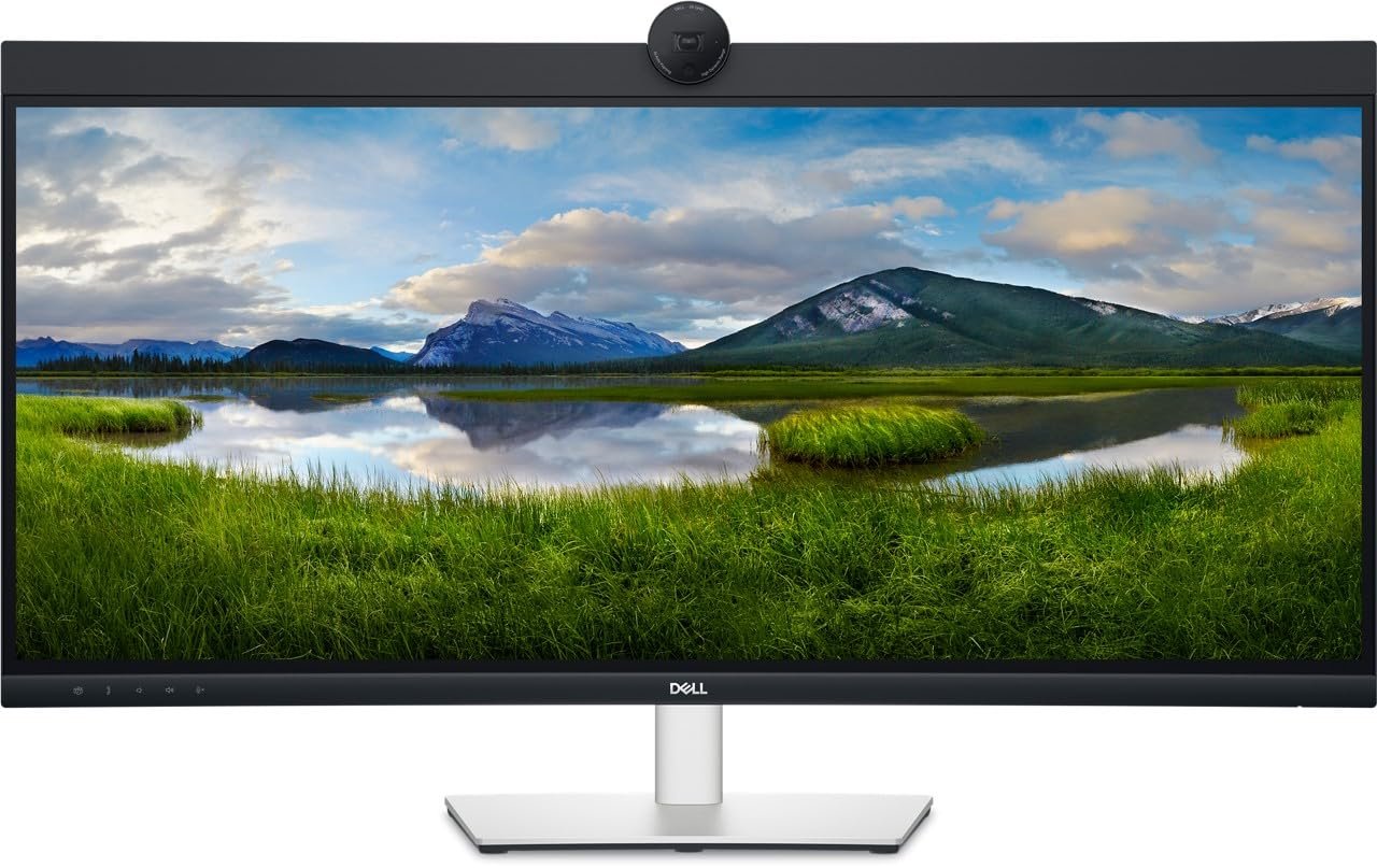 DELL P3424WEB P-Series 86.36 cm (34 inch) Curved WQHD LED Backlit IPS Panel Monitor Response Time: 5 ms, 60 Hz Refresh Rate DELL P3424WEB P-Series 86.36 cm (34 inch) Curved WQHD LED Backlit IPS Panel Monitor Response Time: 5 ms, 60 Hz Refresh Rate