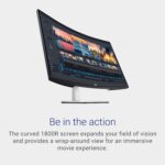 Dell S3221QS 32 Inch (81.28 cm) Curved 4K UHD 3840 x 2160, VA Ultra-Thin Bezel, AMD FreeSync, Built in Speakers, VESA Certified, Ports: 2X HDMI, 1x Display Port, 1x Audio Line… Dell S3221QS 32 Inch (81.28 cm) Curved 4K UHD 3840 x 2160, VA Ultra-Thin Bezel, AMD FreeSync, Built in Speakers, VESA Certified, Ports: 2X HDMI, 1x Display Port, 1x Audio Line…