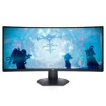 DELL S3422DWG S-Series 86.36 cm (34 inch) Curved WQHD LED Backlit VA Panel Gaming Monitor Response Time: 1 ms, 60 Hz Refresh Rate
