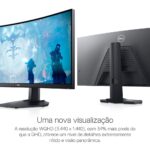 DELL S3422DWG S-Series 86.36 cm (34 inch) Curved WQHD LED Backlit VA Panel Gaming Monitor Response Time: 1 ms, 60 Hz Refresh Rate DELL S3422DWG S-Series 86.36 cm (34 inch) Curved WQHD LED Backlit VA Panel Gaming Monitor Response Time: 1 ms, 60 Hz Refresh Rate