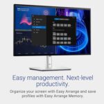 DELL U2424H ULTRASHARP 60.96 cm (24 inch) Full HD LED Backlit IPS Panel Monitor (U2424H- HDMI, DP, USB TYPE-C HEIGHT, TILT, PIVOT, DAISY CHAIN,100% sRGB) (Frameless, Response…