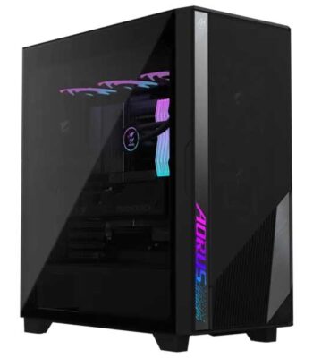 GIGABYTE AI TOP 100 Z890 Desktop PC, Intel Core Ultra 9 285K, GIGABYTE RTX 5090, 128GB DDR5, 2TB + 320GB SSD, Windows 11 Pro, Black