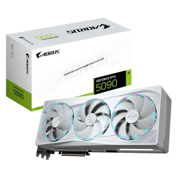 Gigabyte AORUS GeForce RTX™ 5090 STEALTH ICE 32G Gigabyte AORUS GeForce RTX™ 5090 STEALTH ICE 32G