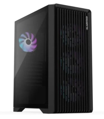 GIGABYTE C103 GLASS AutoRGB ATX Mid Tower 4 autorgb fans preinstalled Cabinet