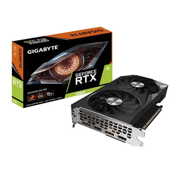 Gigabyte RTX 3060 Gaming OC 8GB Graphics Card Gigabyte RTX 3060 Gaming OC 8GB Graphics Card
