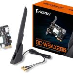 GIGABYTE WiFi 6 GC-WBAX200 (2x2 802.11Ax/ Dual Band WiFi/Bluetooth 5/ PCIe Expansion Card)