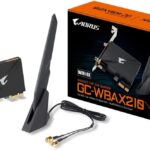 GIGABYTE WiFi 6E GC-WBAX210 (2x2 802.11ax/ Tri-Band WiFi/Bluetooth 5.2/ PCIe Expansion Card)