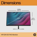 HP E24 G5 / 524PF 60.5 cm (23.8) FHD Monitor HP E24 G5 / 524PF 60.5 cm (23.8) FHD Monitor