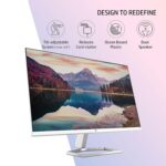 HP M27fwa 27-Inch(68.6cm) Eye Safe Certified 1920 x 1080 Pixels Full HD IPS 3-Sided Micro-Edge LED Monitor, 75Hz, AMD FreeSync with 1xVGA, 2xHDMI 1.4 Ports, 300 nits, in-Built…