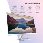 HP M27fwa 27-Inch(68.6cm) Eye Safe Certified 1920 x 1080 Pixels Full HD IPS 3-Sided Micro-Edge LED Monitor, 75Hz, AMD FreeSync with 1xVGA, 2xHDMI 1.4 Ports, 300 nits, in-Built…
