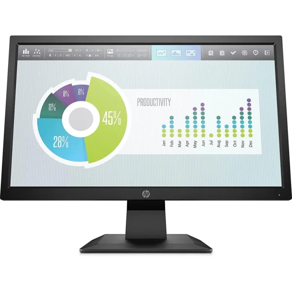 HP Monitor P204V 19.5″/49.5 cm LCD , Black HP Monitor P204V 19.5″/49.5 cm LCD , Black