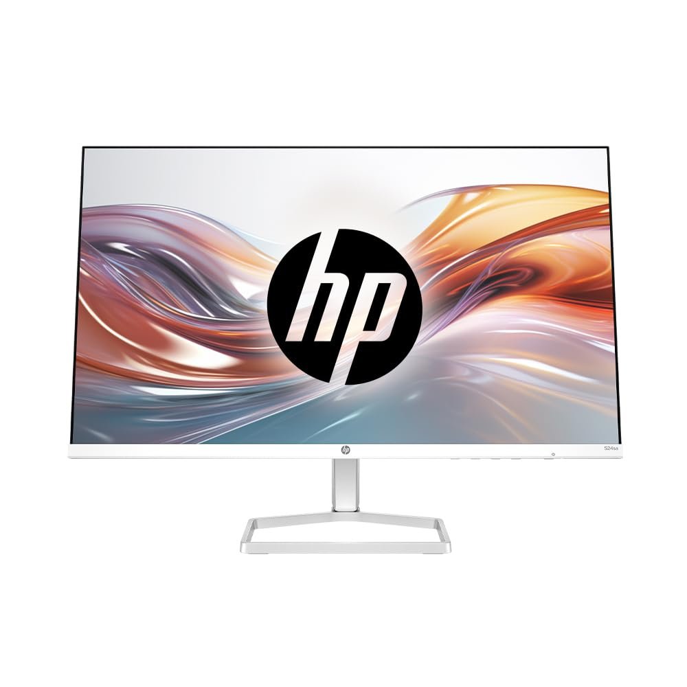 HP S5 524sa 24 inch FHD Monitor with Speakers, 300 nits, Integrated Speakers, Eys Ease, Anti-Glare, 2.58kg HP S5 524sa 24 inch FHD Monitor with Speakers, 300 nits, Integrated Speakers, Eys Ease, Anti-Glare, 2.58kg