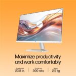 HP S5 524sa 24 inch FHD Monitor with Speakers, 300 nits, Integrated Speakers, Eys Ease, Anti-Glare, 2.58kg HP S5 524sa 24 inch FHD Monitor with Speakers, 300 nits, Integrated Speakers, Eys Ease, Anti-Glare, 2.58kg