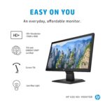 HP V20 19.5 inch(49.53 cm) Monitor HD+1600 x 900 Pixels Anti-Glare; Low Blue Light Mode, HDMI; VGA, 5ms Response time,VESA Mount, 2.81kg (1H848AA)
