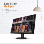 HP V24I, 23.8 Inch (1920X1200) Pixels Ultra -Thin Led Backlit Computer Monitor – 3 Side Micro Bezel, Full HD, 60 Hz, IPS Panel with Vga, Hdmi Ports Display – 9Rv16Aa (Black)
