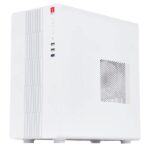 iBall MT 30 Mini Tower PC Cabinet with SMPS (WHITE)